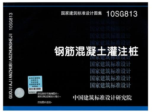 10SG813 钢筋混凝土灌注桩 商品图0