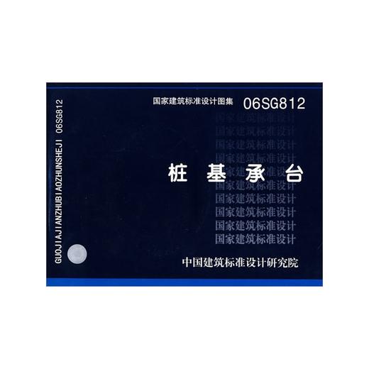 06SG812(含光盘)桩基承台 商品图0