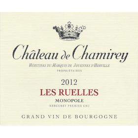 2012/2015 CHATEAU DE CHAMIREY LES RUELLES MONOPOLE MERCUREY PREMIER CRU ROUGE