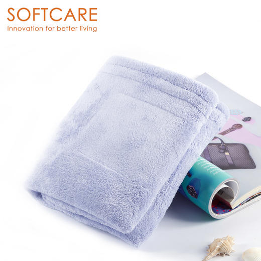 【必败榜——SOFTCARE 大浴巾】迎4月开放日 买二赠一活动中  10倍吸水与自重 超细纤维速干成人浴巾 用了就爱的明星浴巾 商品图10