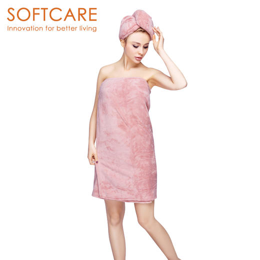 【必败榜——SOFTCARE 大浴巾】迎4月开放日 买二赠一活动中  10倍吸水与自重 超细纤维速干成人浴巾 用了就爱的明星浴巾 商品图3