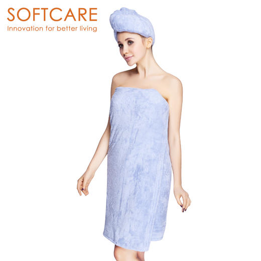 【必败榜——SOFTCARE 大浴巾】迎4月开放日 买二赠一活动中  10倍吸水与自重 超细纤维速干成人浴巾 用了就爱的明星浴巾 商品图1