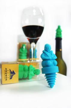 〖内博文创〗元玉人形瓶塞 商品图0