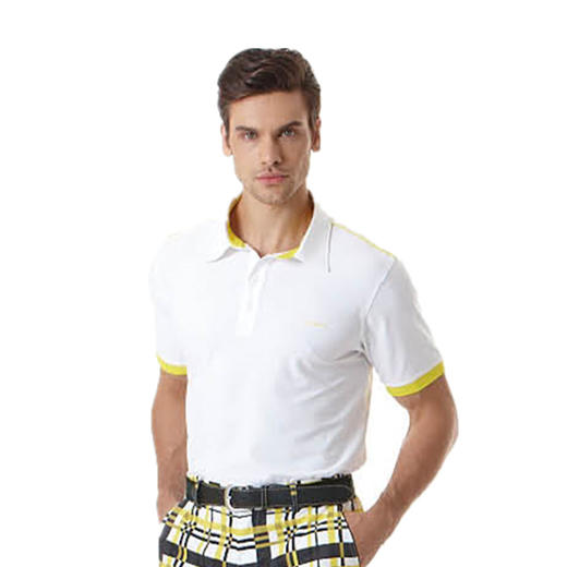 S.男式高尔夫polo衫（14SPS105） 商品图0