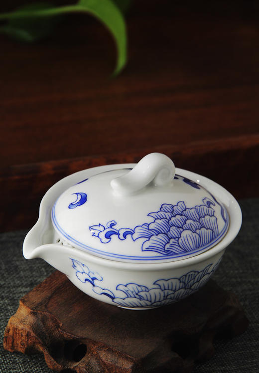 红叶陶瓷10头手绘功夫茶具富贵莲升 商品图2