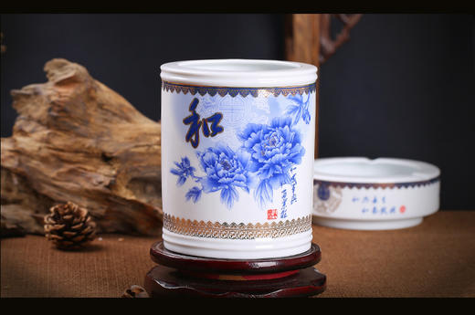 国瓷红叶 4头办公文具清风烟雨 商品图4