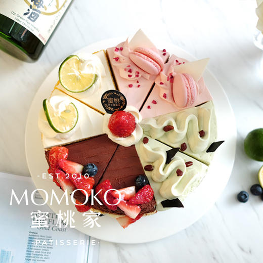 「招牌」春四季--四种口味拼配动物奶油裸蛋糕【招牌裸蛋糕 多口味组合】 商品图3
