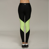 跑步指南 欧美风专业荧光色拼接跑步运动长裤 商品缩略图0