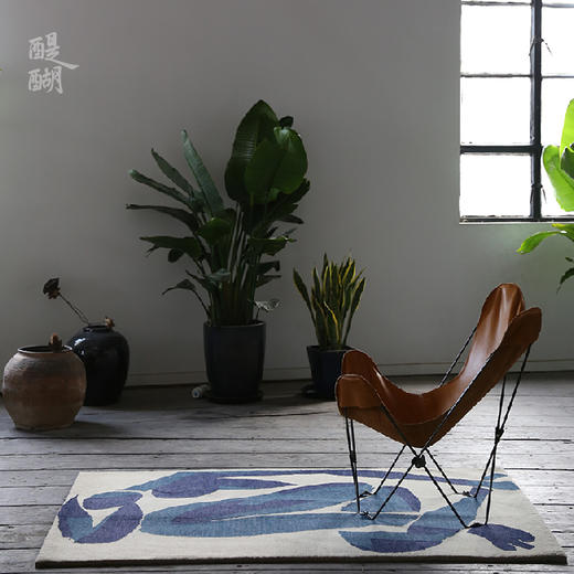 醍醐毯 澄澈 为你定制的温暖 藏北高原羊毛手工编织 艺术藏毯（需定制） 商品图2