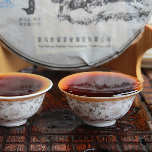【孤品捡漏】茶马汉子 普洱熟茶 357g七子饼  厚重勐海味 商品图4