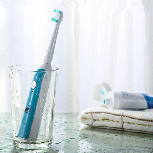。【电动牙刷金稻】电动牙刷洗脸仪可洗脸刷牙感应充电振动牙刷 商品图0