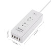 【兴晟科】。ORICO IPC-2A4U 抗浪涌防雷插座 USB智能充电插排 插线板 商品缩略图2