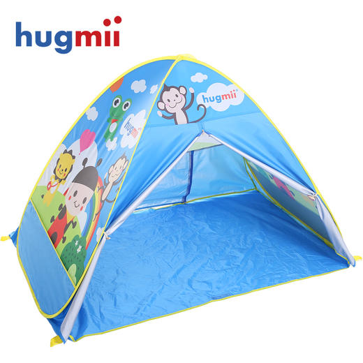 hugmii儿童帐篷自动款带拉链门 商品图2