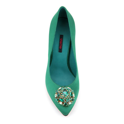 sheme 水晶宝石经典 女士高跟 单鞋 商品图2