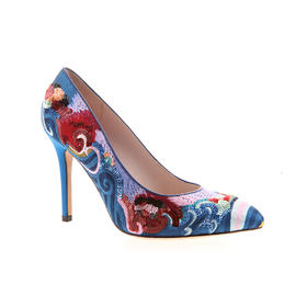 sheme 经典 刺绣 彩色 单鞋