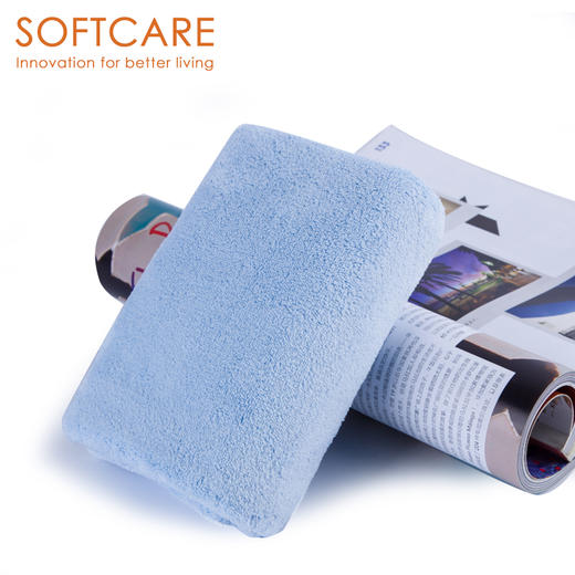 【必败榜——干发巾】迎4月开放日 买二赠一活动中  男士 女士都可以用的十倍吸水干发巾  SOFTCARE速干加长干发巾 毛巾 商品图5