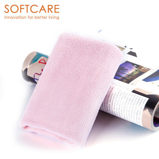 【必败榜——干发巾】迎4月开放日 买二赠一活动中  男士 女士都可以用的十倍吸水干发巾  SOFTCARE速干加长干发巾 毛巾 商品图8