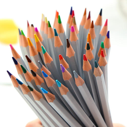 得力48色水溶性彩铅彩笔绘画铅笔涂色笔水彩笔彩笔学生美术用品