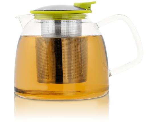 美国FORLIFE正品茶具730ml  贝尔盐酸玻璃泡茶壶  带不锈钢过滤器 商品图2