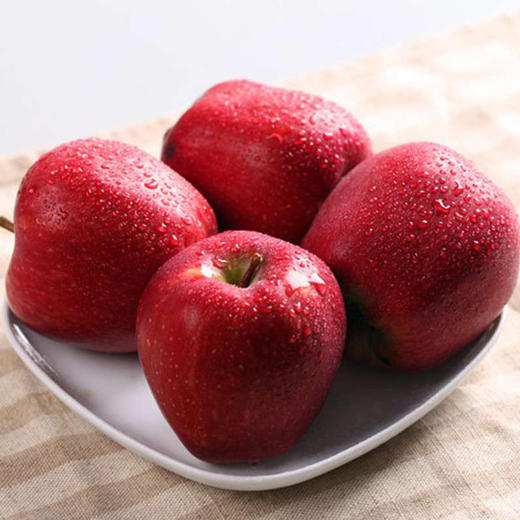 甘肃天水花牛苹果 粉苹果 宝宝面食苹果 香甜肉质 口感酥脆 的"红元帅