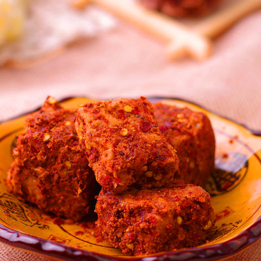 重庆居味鲜 麻辣豆腐乳 农家自制 特色下饭菜 600g（一斤二两） （易碎，成坨不属于质量问题） 商品图1