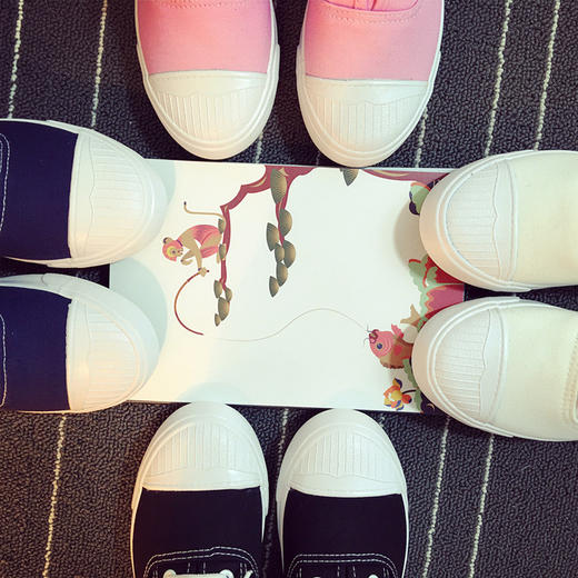 【女板鞋】春季新款小白鞋贝壳头学生休闲板鞋帆布鞋女低帮平底 商品图1