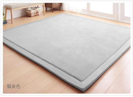 【地毯】日式珊瑚绒地毯 儿童爬行毯榻榻米垫坐垫床垫客厅卧室 商品图7