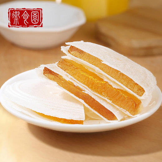 京味商店 水果味茯苓夹饼 500g 北京特产 糕点小点心 好吃的小包装休闲零食 商品图1