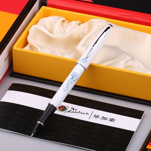 【签字笔】*毕加索钢笔606 细字男女学生用练字财务适用0.38mm书写笔pimio 商品图2