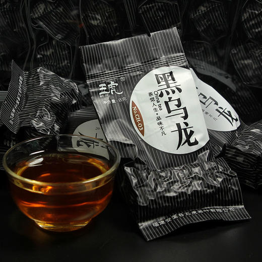 茶叶 黑乌龙 木炭技法油切 黑乌龙茶 茶饮  五虎 250g 商品图4