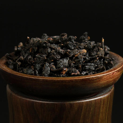 茶叶 黑乌龙 木炭技法油切 黑乌龙茶 茶饮  五虎 250g 商品图3
