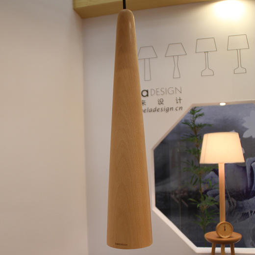 「本来设计」原木吊灯北欧简约 商品图1