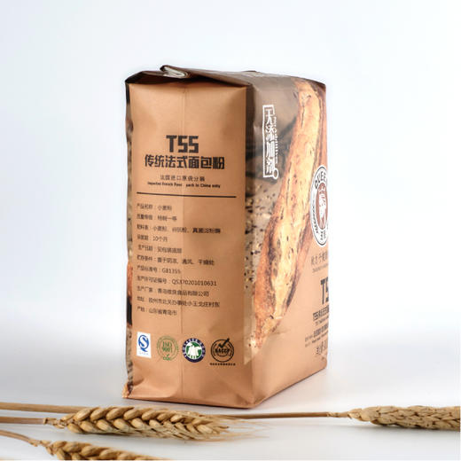 私房专用／1箱10包*1kg／王后牌T55传统法式面包粉 商品图1