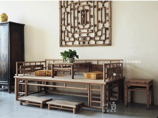 中式实木罗汉床+炕桌（套2） 商品图4