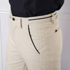 【服饰鞋包】新款男式直筒休闲长裤 男士时尚百搭微弹纯棉商务休闲裤 商品缩略图4
