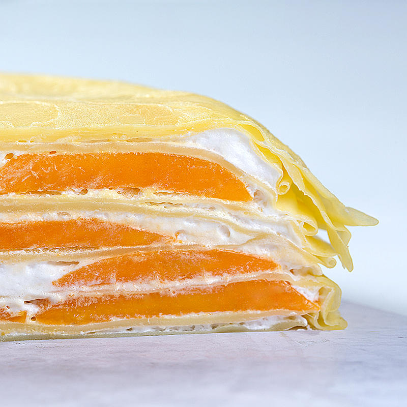 8英寸榴芒千层蛋糕(顺丰速运)