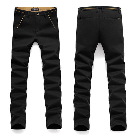 【服饰鞋包】新款男式直筒休闲长裤 男士时尚百搭微弹纯棉商务休闲裤 商品图7