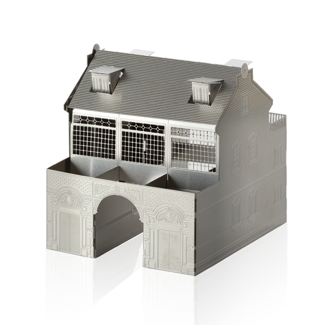 minishanghai金属微缩模型石库门