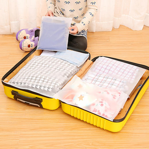 【优美】刘涛同款旅行收纳袋旅游必备衣服鞋子整理袋行李箱防水密封分装袋 商品图0