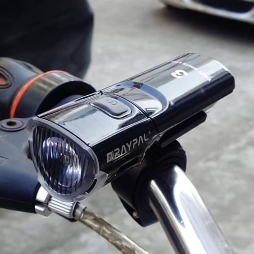 【户外】。高亮度CREE Q5自行车前灯 山地车塑料3W手电 骑行装备配件 商品图1