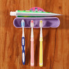 【置物架】。创意卡通强力吸盘式牙膏牙刷架置物架 可爱浴室吸壁式牙具架 商品缩略图1