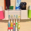 【置物架】。创意洗漱套装吸盘式牙刷架挂架刷牙杯漱口杯架牙膏架 商品缩略图2