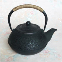 【茶壶】。 铸铁茶壶 烧水茶壶 仿古老铁壶养生壶 茶具 商品图5
