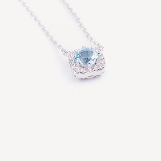 温润的美好 海蓝宝钻石项链VS手链 商品图4