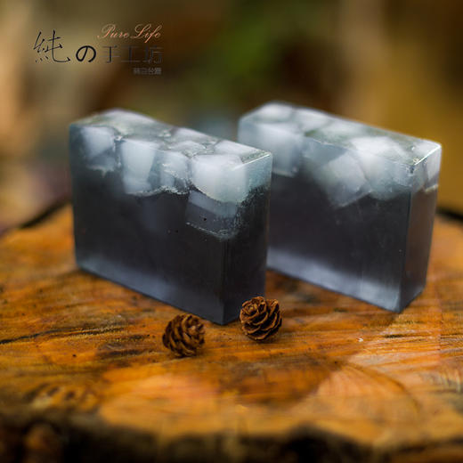 【純妧手工坊】控油收缩毛孔~彻底清洁~改善粉刺~雪松精油手工皂 商品图2