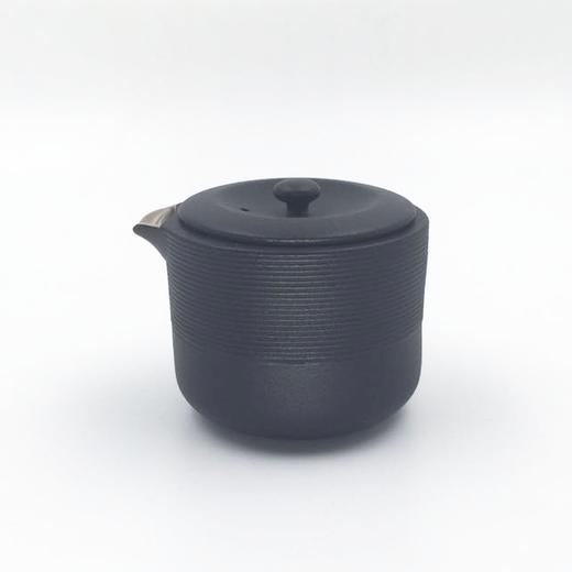 【陆宝】禅风系列－旋纹旅行壶茶组4件式-黑色 商品图1
