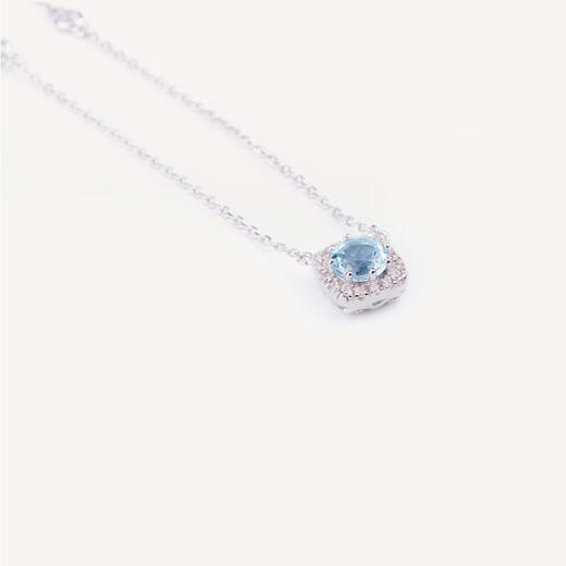 温润的美好 海蓝宝钻石项链VS手链 商品图3