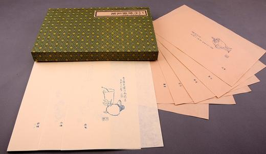 《二十四节气笺谱》木板水印 商品图2