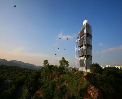 5月14日(周六)上午参观深圳气象台