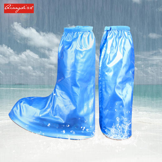 【服饰鞋包】时尚防雨鞋套男女加厚防滑牛筋底雨鞋防水鞋套 雨天雨靴套 商品图8